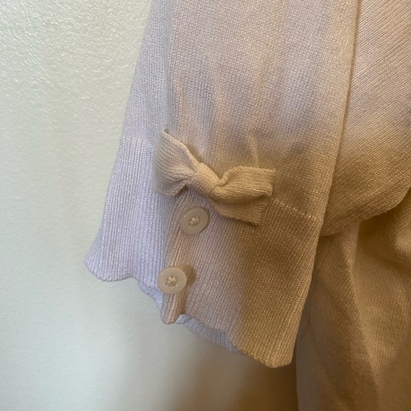 Short white cardigan - perfect for Spring/Summer! - Picture 4 of 5